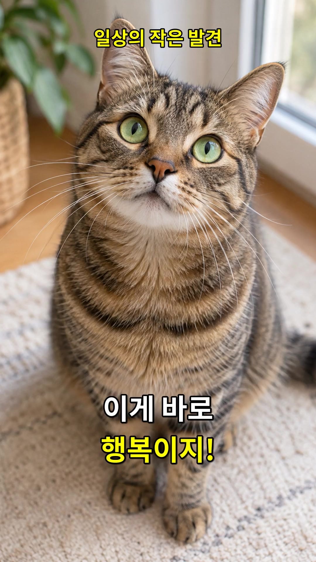일상의 작은 발견 템플릿 적용 영상